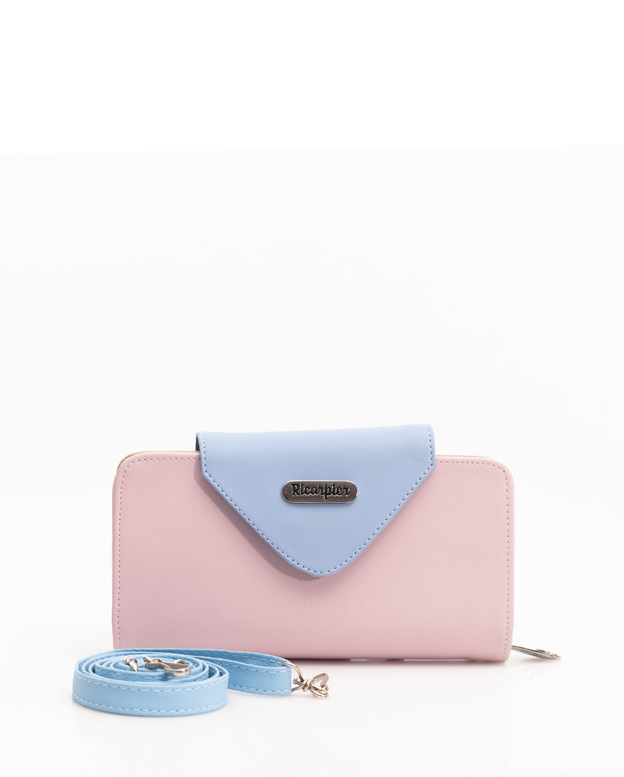 Billetera Doble Uso Bi Color