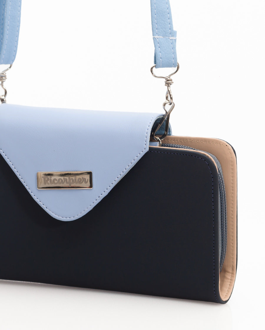 Billetera Doble Uso Bi Color